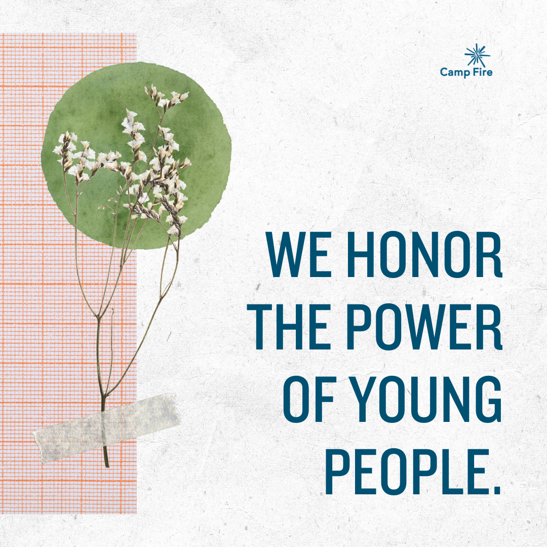 WE HONOR THE POWER OF YOUNG PEOPLE